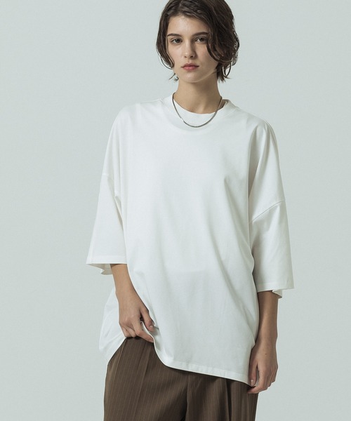 SLICK(スリック)の「【SLICK/スリック】Sorona Jersey Dolmansleeve T-shirt/ ソロナジャージー ドルマンスリーブTシャツ/機能素材(Tシャツ/カットソー・メンズ・ブラック/モカ/ホワイト・1/3/2)」の19枚目の写真