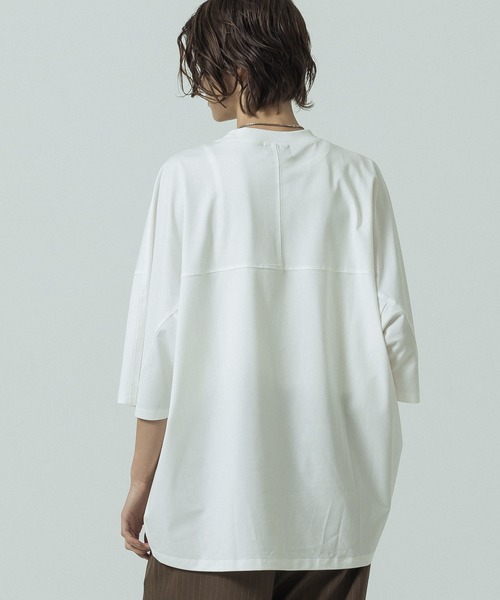 SLICK(スリック)の「【SLICK/スリック】Sorona Jersey Dolmansleeve T-shirt/ ソロナジャージー ドルマンスリーブTシャツ/機能素材(Tシャツ/カットソー・メンズ・ブラック/モカ/ホワイト・1/3/2)」の20枚目の写真