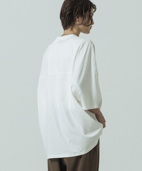 SLICK(スリック)の「【SLICK/スリック】Sorona Jersey Dolmansleeve T-shirt/ ソロナジャージー ドルマンスリーブTシャツ/機能素材(Tシャツ/カットソー・メンズ・ブラック/モカ/ホワイト・1/3/2)」の21枚目の写真