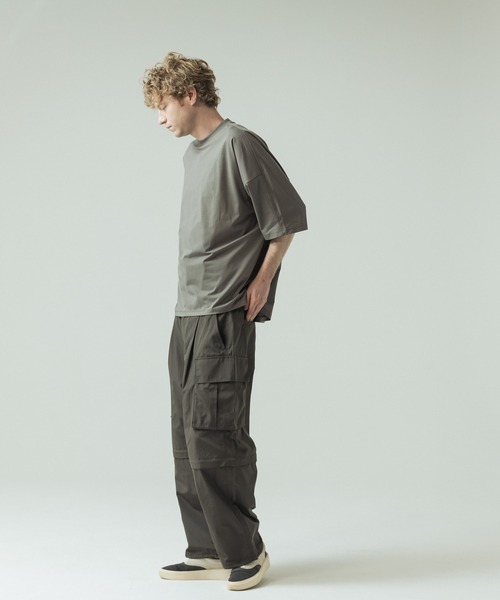 SLICK(スリック)の「【SLICK/スリック】Sorona Jersey Dolmansleeve T-shirt/ ソロナジャージー ドルマンスリーブTシャツ/機能素材(Tシャツ/カットソー・メンズ・ブラック/モカ/ホワイト・1/3/2)」の6枚目の写真
