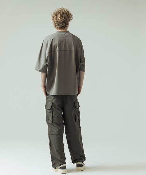 SLICK(スリック)の「【SLICK/スリック】Sorona Jersey Dolmansleeve T-shirt/ ソロナジャージー ドルマンスリーブTシャツ/機能素材(Tシャツ/カットソー・メンズ・ブラック/モカ/ホワイト・1/3/2)」の7枚目の写真