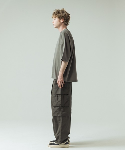 SLICK(スリック)の「【SLICK/スリック】Sorona Jersey Dolmansleeve T-shirt/ ソロナジャージー ドルマンスリーブTシャツ/機能素材(Tシャツ/カットソー・メンズ・ブラック/モカ/ホワイト・1/3/2)」の10枚目の写真