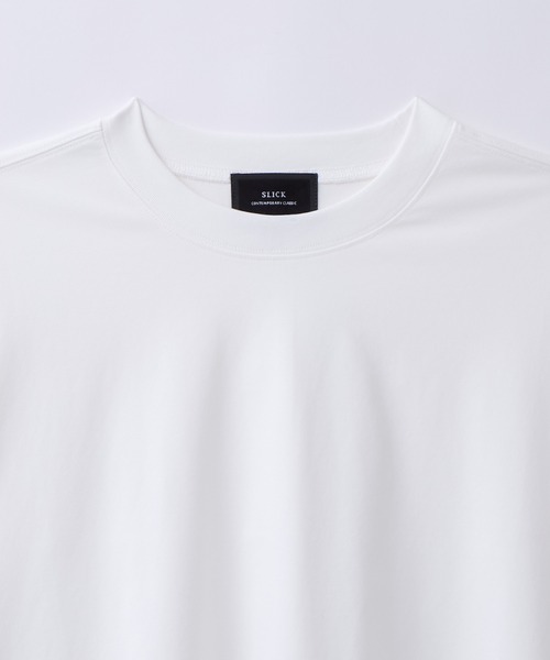 SLICK(スリック)の「【SLICK/スリック】Sorona Jersey Dolmansleeve T-shirt/ ソロナジャージー ドルマンスリーブTシャツ/機能素材(Tシャツ/カットソー・メンズ・ブラック/モカ/ホワイト・1/3/2)」の14枚目の写真
