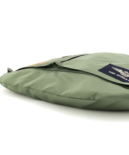 AVIREX（アヴィレックス）の「TOP GUN HELMET BAG / トップガン ヘルメット バッグ / AVIREX / アヴィレックス（ショルダーバッグ・メンズ・ブラック/その他10・F）」の21枚目の写真