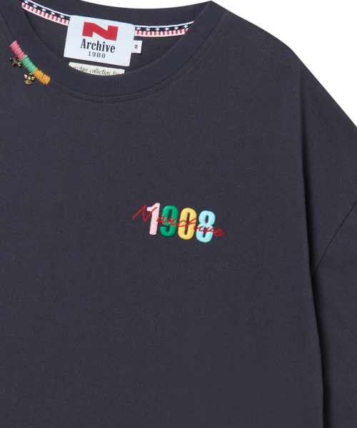 Beyond Closet（-）の「[コレクションライン] ヴィンテージアートピースディテールウォッシュドコットン半袖Tシャツチャコールグレー（Tシャツ/カットソー・メンズ・その他・MEDIUM/LARGE）」の7枚目の写真