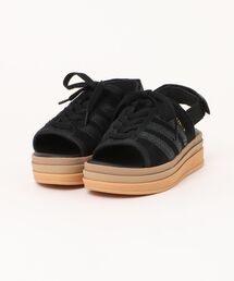 adidas（アディダス）の「ADIDAS アディダス GAZELLE BOLD SANDAL W ガゼル ボールド サンダル W HQ4688 CORE/CORE/GOLD（サンダル）」