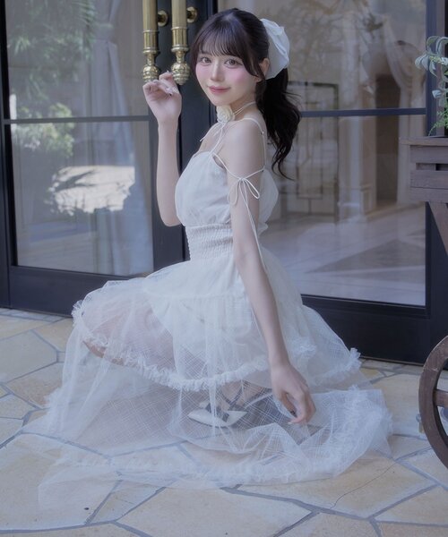 セール】【Belle Charme】Fairy Tulle Cami Onepiece（ワンピース