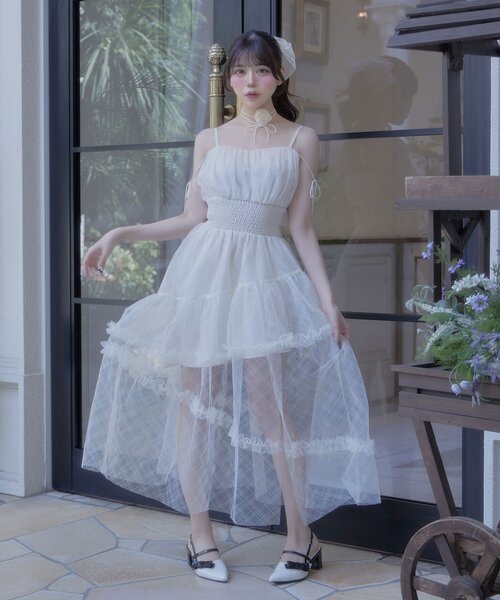 セール】【Belle Charme】Fairy Tulle Cami Onepiece（ワンピース