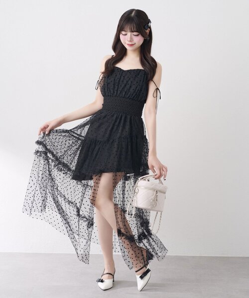 セール】【Belle Charme】Fairy Tulle Cami Onepiece（ワンピース