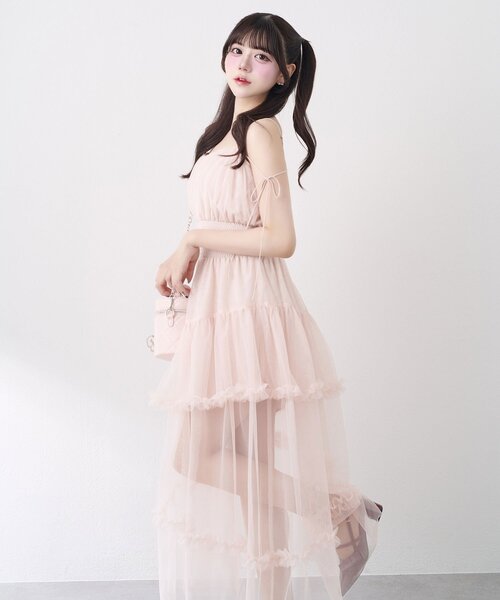 セール】【Belle Charme】Fairy Tulle Cami Onepiece（ワンピース