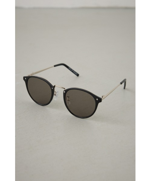 AZUL by moussy(アズールバイマウジー)の「メタルブリッジアイウェア(メガネ・レディース・ブラック/クリア/ブラウン・FREE)」の7枚目の写真