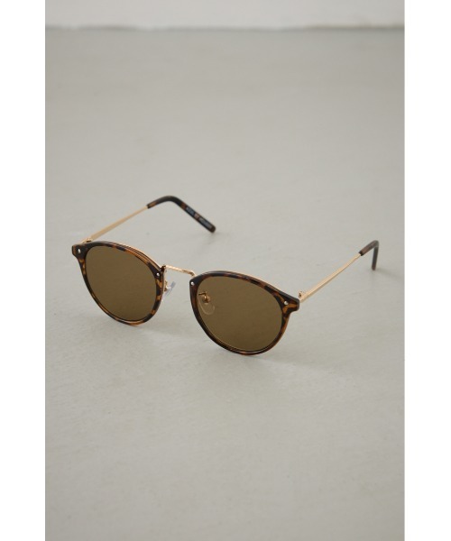 AZUL by moussy(アズールバイマウジー)の「メタルブリッジアイウェア(メガネ・レディース・ブラック/クリア/ブラウン・FREE)」の15枚目の写真