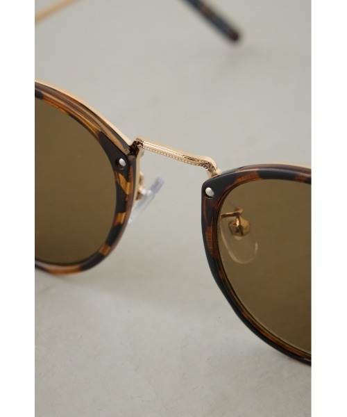 AZUL by moussy(アズールバイマウジー)の「メタルブリッジアイウェア(メガネ・レディース・ブラック/クリア/ブラウン・FREE)」の20枚目の写真