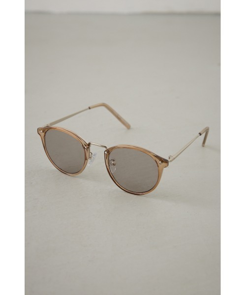 AZUL by moussy(アズールバイマウジー)の「メタルブリッジアイウェア(メガネ・レディース・ブラック/クリア/ブラウン・FREE)」の22枚目の写真