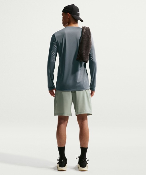NIKE（ナイキ）の「ナイキ NIKE ナイキ DF STD L/S Tシャツ FLEX（Tシャツ/カットソー・メンズ・ブラック/グレー・S/M/L/LL/3L）」の9枚目の写真