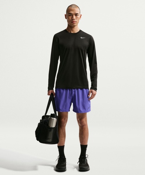 NIKE（ナイキ）の「ナイキ NIKE ナイキ DF STD L/S Tシャツ FLEX（Tシャツ/カットソー・メンズ・ブラック/グレー・S/M/L/LL/3L）」の3枚目の写真