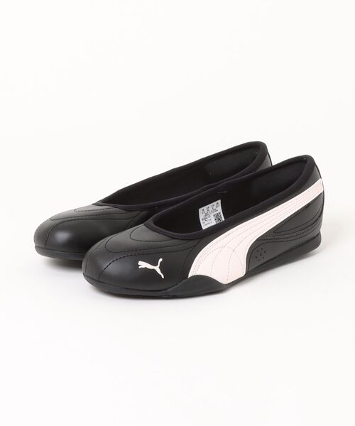 PUMA(プーマ)の「プーマ キャッチ ソレイユ(バレエシューズ・レディース・ホワイト×ブラック/ブラック系その他/ブラック×ホワイト・22.5cm/23.0cm/23.5cm/24.0cm/24.5cm/25.0cm)」の3枚目の写真