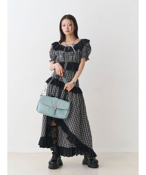 jouetie（ジュエティ）の「シャーリングパフスリブラウス（シャツ