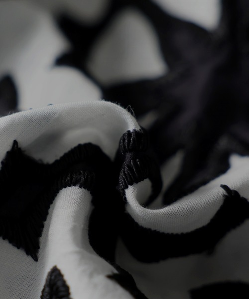 antiqua(アンティカ)の「オープンカラー 綿 刺繍 シャツ(シャツ/ブラウス・レディース・その他1/その他・ONESIZE)」の21枚目の写真