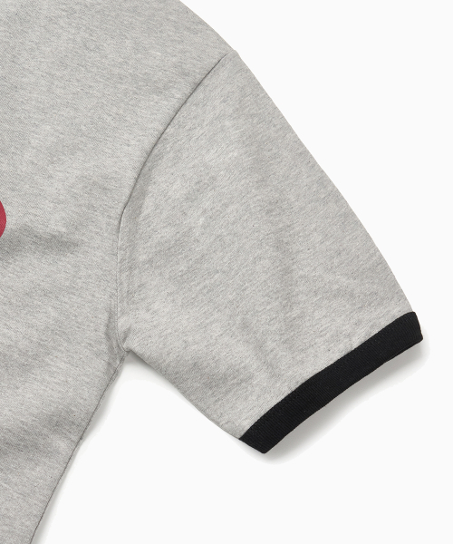 FREEMARIO（フリーマリオ）の「ジャックポットリンガーTシャツ[グレー]（Tシャツ/カットソー・レディース・グレー・SMALL/MEDIUM）」の5枚目の写真