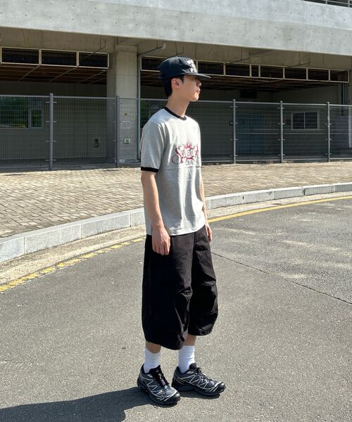 FREEMARIO（フリーマリオ）の「ジャックポットリンガーTシャツ[グレー]（Tシャツ/カットソー・レディース・グレー・SMALL/MEDIUM）」の6枚目の写真