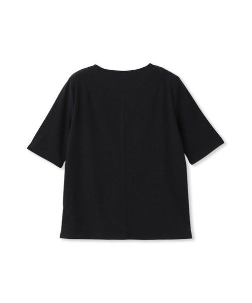 Droite lautreamont(ドロワットロートレアモン)の「サイロプレミアムフライスカットソー(Tシャツ/カットソー・レディース・オフホワイト/ブラック・M)」の22枚目の写真