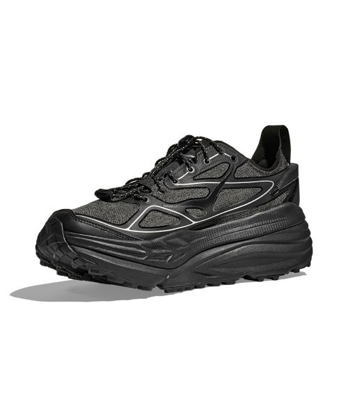 HOKA（ホカ）の「HOKA STINSON ONE7（ホカ スティンソン One7）（スニーカー・メンズ・ブラック系/ブラウン系・25.5cm/24.5cm/23.5cm/26.5cm/23cm/26cm/27cm）」の5枚目の写真