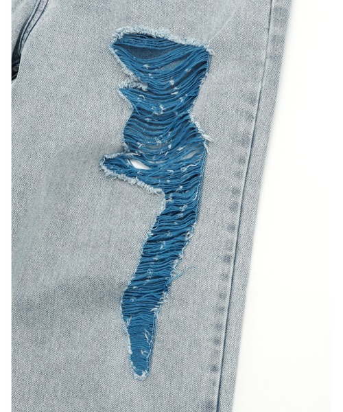 NO WAY(ノーウェイ)の「/Little sunny bite/denim pants(デニムパンツ・レディース・インディゴブルー・MEDIUM)」の21枚目の写真
