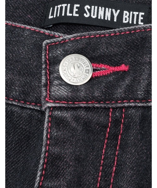NO WAY(ノーウェイ)の「/Little sunny bite/denim pants(デニムパンツ・レディース・インディゴブルー・MEDIUM)」の8枚目の写真