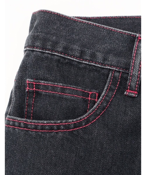 NO WAY(ノーウェイ)の「/Little sunny bite/denim pants(デニムパンツ・レディース・インディゴブルー・MEDIUM)」の7枚目の写真