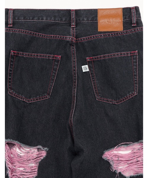 NO WAY(ノーウェイ)の「/Little sunny bite/denim pants(デニムパンツ・レディース・インディゴブルー・MEDIUM)」の2枚目の写真