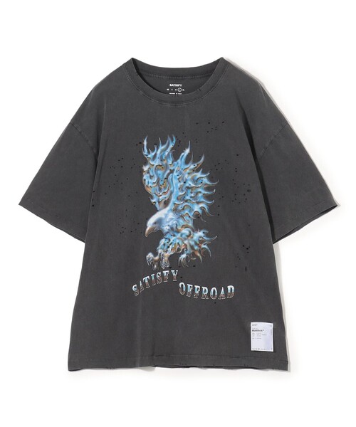 SATISFY MothTech T-Shirt プリントTシャツ（Tシャツ/カットソー