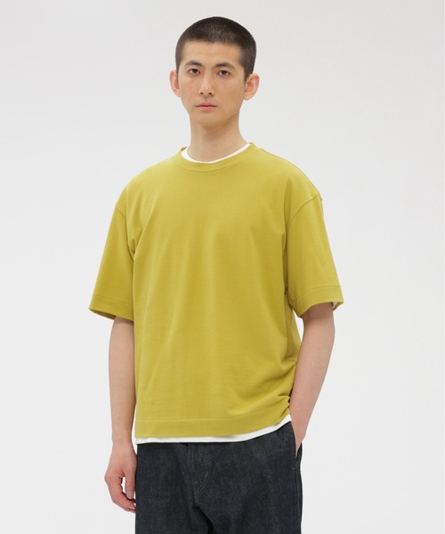 COTTON LINEN PIQUE（Tシャツ/カットソー）｜MARGARET HOWELL
