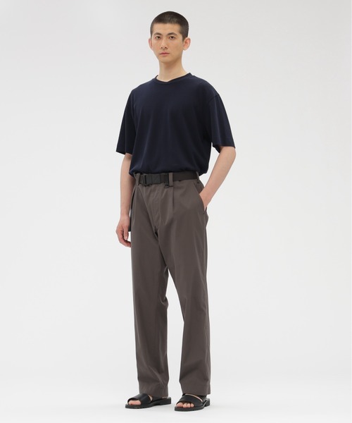 MARGARET HOWELL(マーガレットハウエル)の「COTTON LINEN PIQUE(Tシャツ/カットソー・メンズ・グリーン/マスタード/ネイビー・MEDIUM/LARGE)」の8枚目の写真