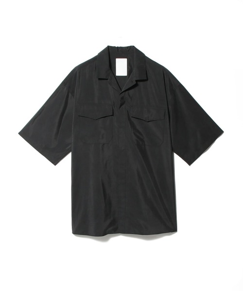 onegravity(ワングラビティ)の「onegravity / シルクナイロン ショートスリーブシャツ(シャツ/ブラウス・メンズ・ブラック/グレー・MEDIUM/LARGE)」の4枚目の写真