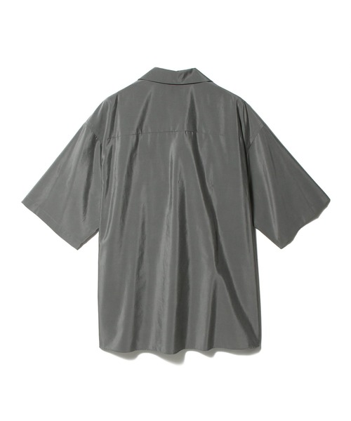 onegravity(ワングラビティ)の「onegravity / シルクナイロン ショートスリーブシャツ(シャツ/ブラウス・メンズ・ブラック/グレー・MEDIUM/LARGE)」の5枚目の写真