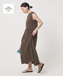 BEAUTY&YOUTH UNITED ARROWS | 360°MASTER ICE ノースリーブ ワンピース UVカット 接触冷感 防シワ はっ水 ウォッシャブル(ワンピース)