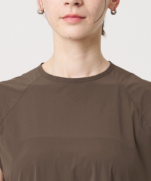 BEAUTY&YOUTH UNITED ARROWS（ビューティーアンドユースユナイテッドアローズ）の「360°MASTER ICE ノースリーブ ワンピース UVカット 接触冷感 防シワ はっ水 ウォッシャブル（ワンピース・レディース・ブラック/ダークブラウン・XS/S/M）」の13枚目の写真