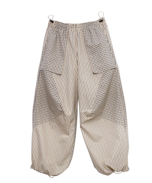 Nora Lily(ノラリリー)の「【Nora Lily】Pattern Clash Balloon Pants(その他パンツ・メンズ・ブラック/ブラック系その他/ブルー/ネイビー系/ホワイト/ベージュ系その他・FREE)」の22枚目の写真