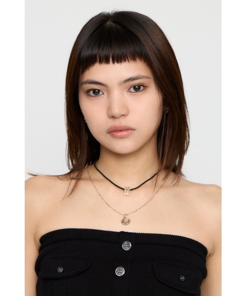 LAGUA GEM(ラグアジェム)の「METAL STONE SET ネックレス(ネックレス・レディース・シルバー/ゴールド・FREE)」の11枚目の写真