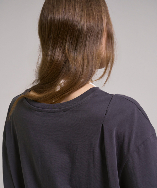 SSIN AND LEE(シンアンドリー)の「ナッシングピンチドTシャツチャコール(Tシャツ/カットソー・レディース・その他・FREE)」の8枚目の写真