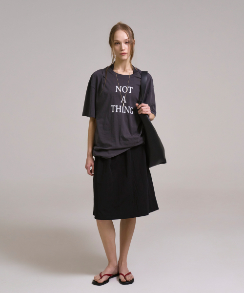 SSIN AND LEE(シンアンドリー)の「ナッシングピンチドTシャツチャコール(Tシャツ/カットソー・レディース・その他・FREE)」の11枚目の写真