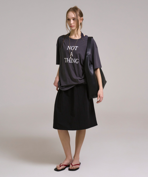 SSIN AND LEE(シンアンドリー)の「ナッシングピンチドTシャツチャコール(Tシャツ/カットソー・レディース・その他・FREE)」の12枚目の写真
