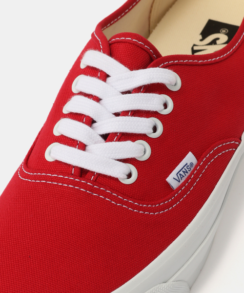 VANS（バンズ）の「VANS PREMIUM Authentic 44 VN000EBNIZQ（スニーカー・メンズ・レッド・24cm/26cm/26.5cm/27cm/28cm/27.5cm/23.5cm）」の6枚目の写真