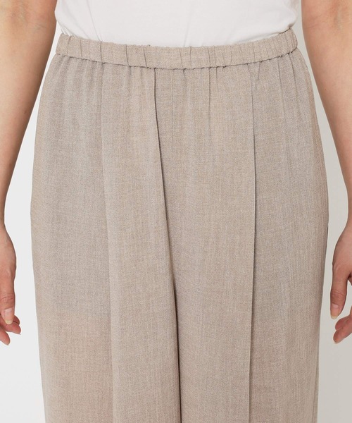 BARNYARDSTORM(バンヤードストーム)の「BARNYARDSTORM / ウエストイージーセンタープレスパンツ【JAPAN FABRIC/WEB限定サイズL】<セットアップ対応>(その他パンツ・レディース・ベージュ/グレー・S/M/L)」の22枚目の写真