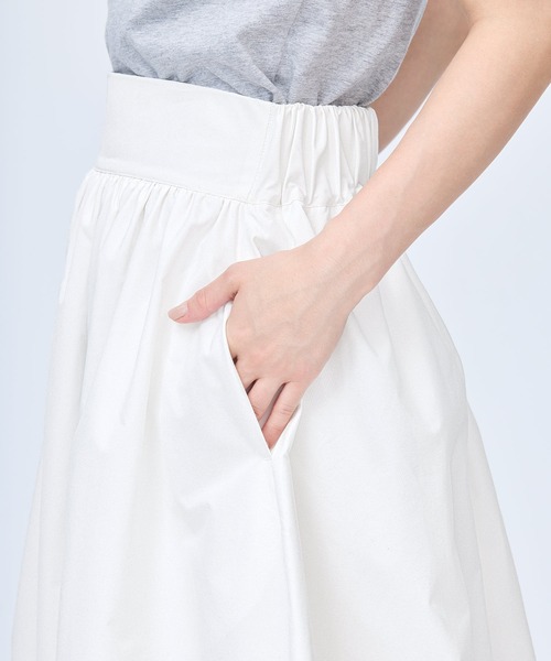 coca(coca)(コカ)の「パンチングレースフレアスカート(スカート・レディース・ホワイト・L/M)」の5枚目の写真