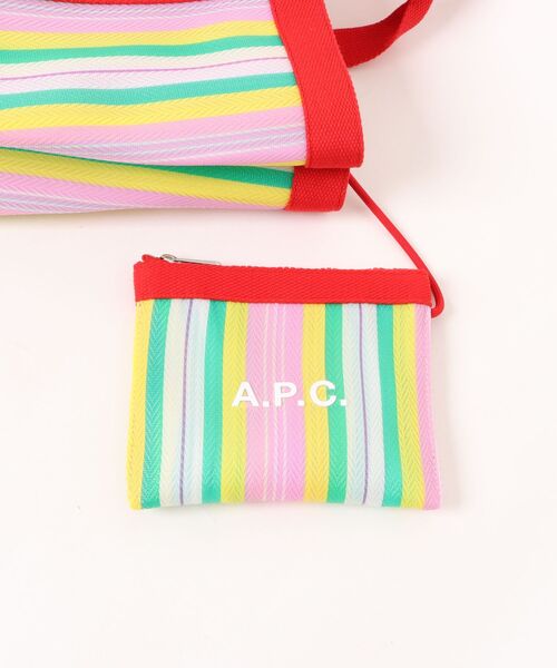 A.P.C.（アーペーセー）の「CABAS MYRTILLE（トートバッグ・レディース・ピンク系その他・ONESIZE）」の3枚目の写真