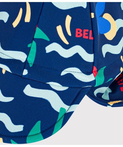 PETIT BATEAU(プチバトー)の「プリントキャップ(キャップ・キッズ・ブルー系その他・6MONTH/18MONTH/36MONTH)」の3枚目の写真