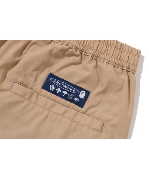 A BATHING APE(アベイシングエイプ)の「ONE POINT EASY PANTS(その他パンツ・メンズ・ベージュ/ホワイト/ブラック/グリーン・MEDIUM/SMALL/X-LARGE/LARGE/XX-LARGE)」の15枚目の写真