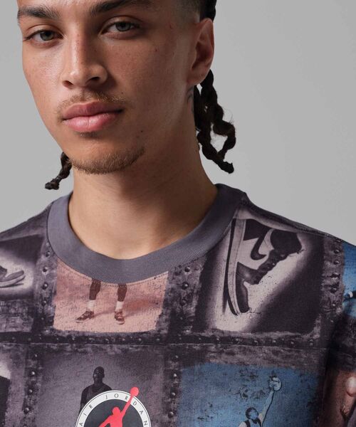 JORDAN BRAND(ジョーダンブランド)の「ジョーダン フライト クラブ メンズ プリント Tシャツ / Jordan Flight Club Men's Printed T-Shirt IF3114-133 Sail(Tシャツ/カットソー・メンズ・クリーム・2XL/M/L/XS/XL/S)」の3枚目の写真